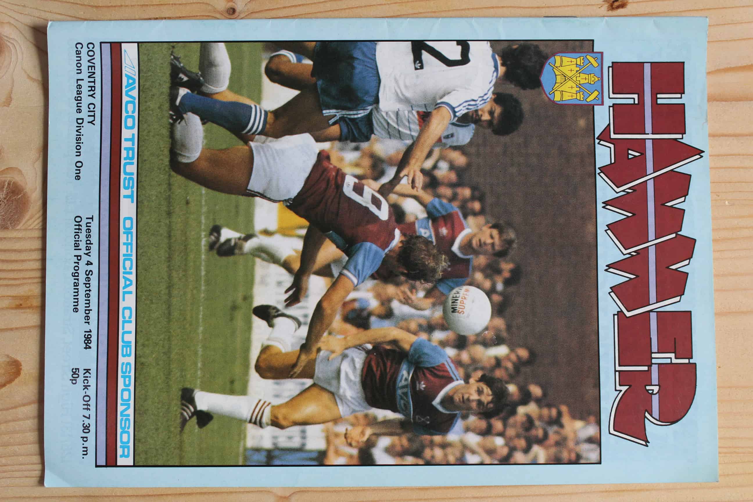 West Ham United FC v Coventry City FC